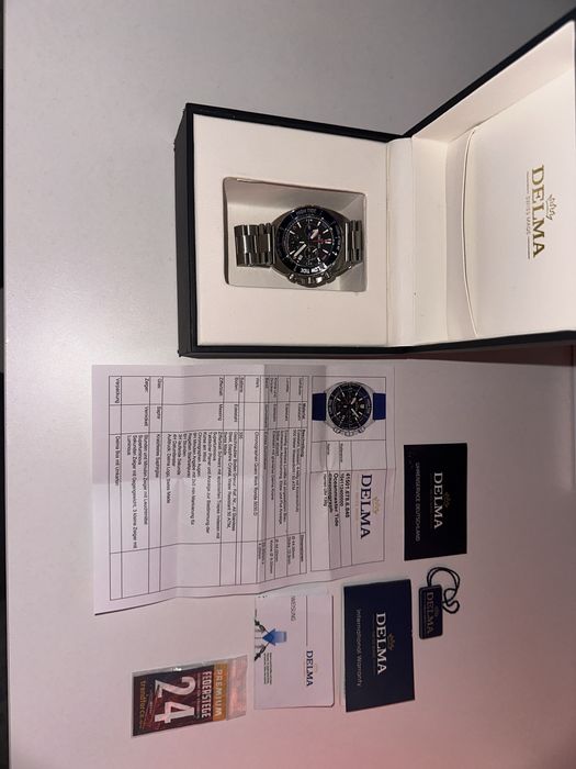 DELMA Oceanmaster Tide Chronograph - Swiss Made