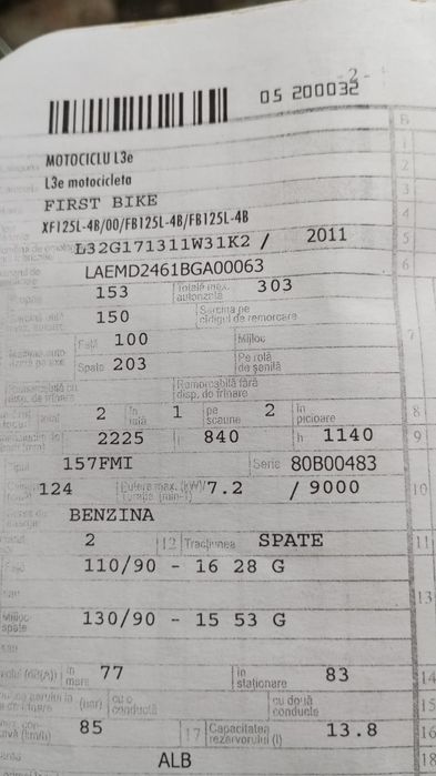 Motoreta  first bike