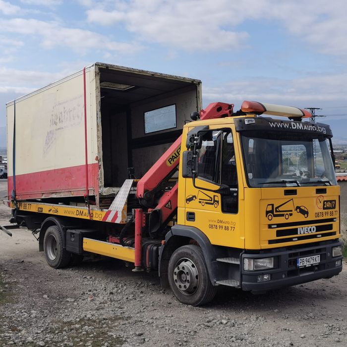 Лицензирана Пътна помощ, услуги с кран