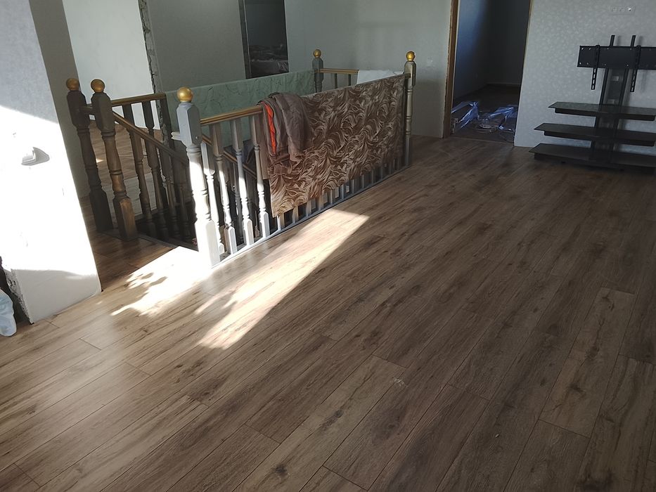 Укладка ламината!