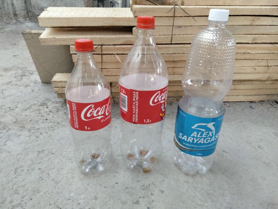 Баклашки 1 л 1,5 л 2 л