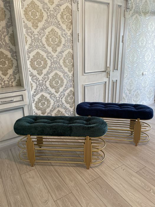Дизайнерский пуфик. Pufik. Yumshoq mebel. Oyoq kiyim uchun pufik