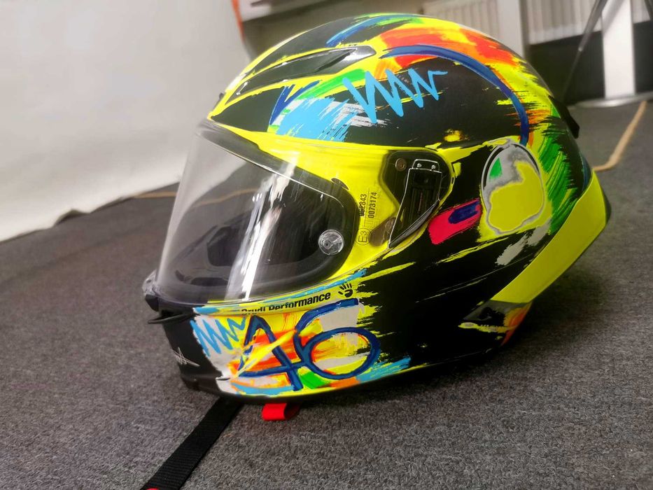 Casca moto AGV VALENTINO ROSSI semnata original