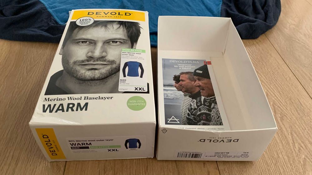 Мерино блуза мъжка Devold Duo Active Merino 205