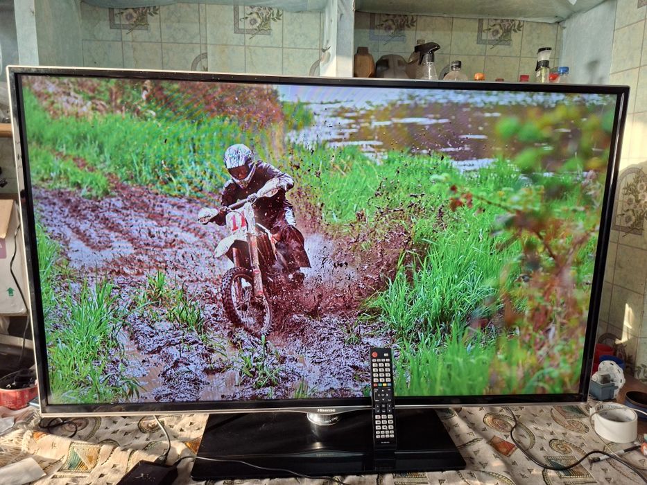 Телевизор Hisense 55" (140см) диагональ 137000тг.