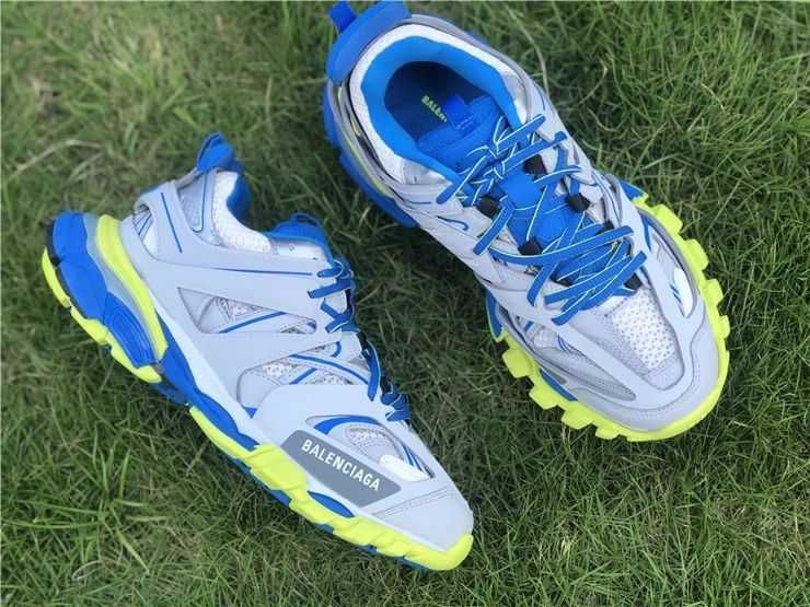 Balenciaga Track Sneaker "Grey/Blue/Yellow"