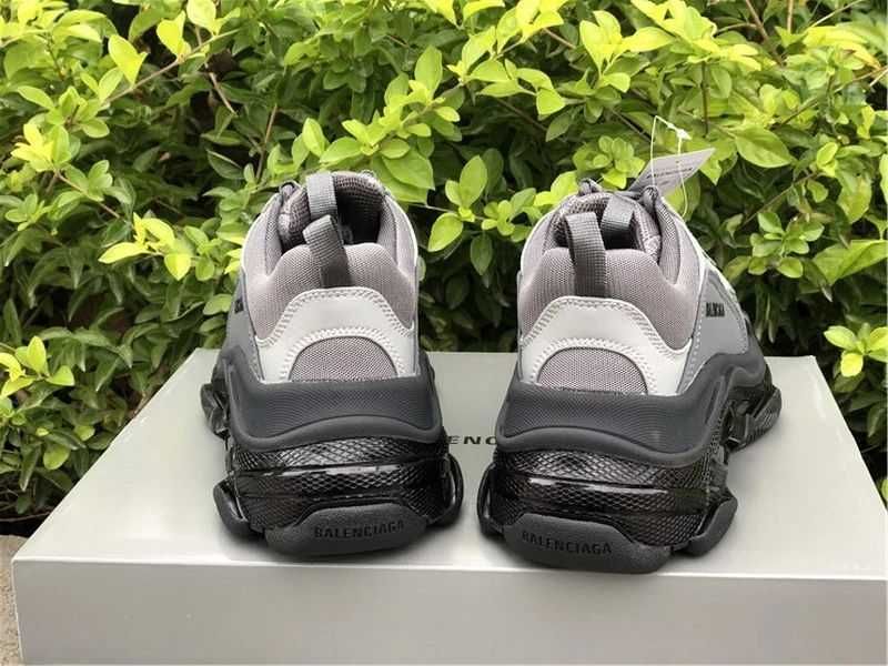 Balenciaga Triple S - Black/Dark Green/Olive