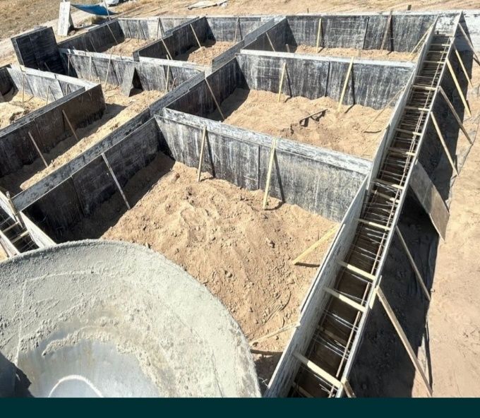 Заливаем фундамент