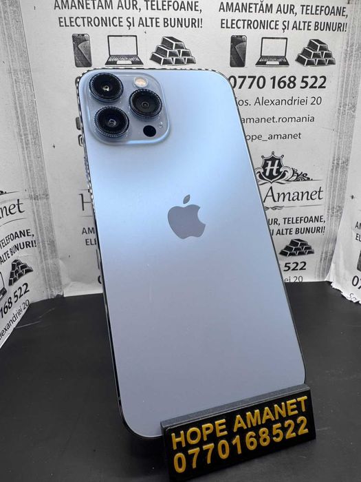 Hope Amanet P1/ Iphone 13 Pro Max SIERRA BLUE/ 128GB ,BAT 80% / COD 47866