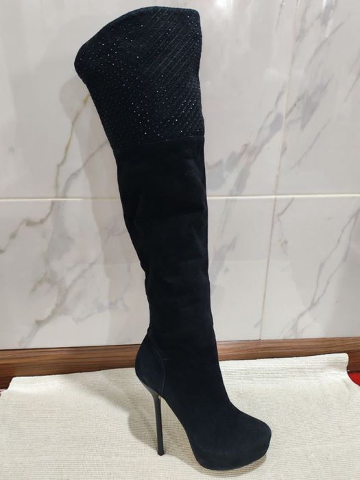 Бодфорт сапоги 37 размер полностью натуральный замш