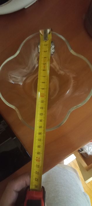 Bombonierea cristal cu argint
