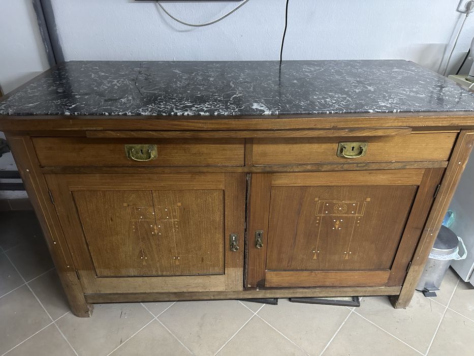 Servanta lemn art devo