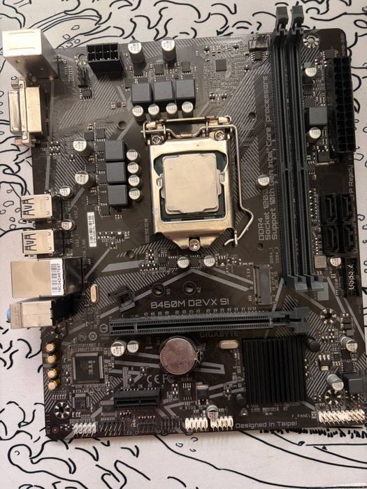 Процессор i5-10400f +материнская плата