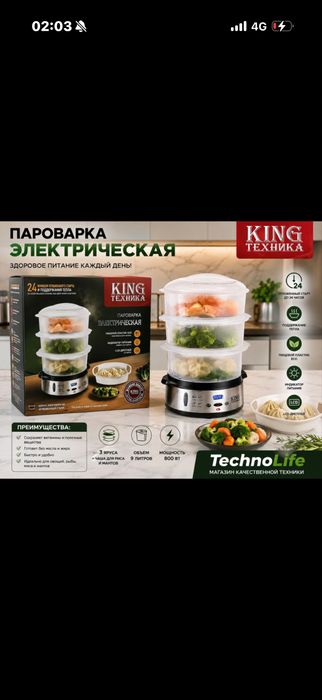 электрическая пароварка