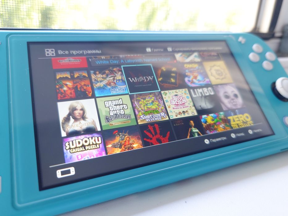 Nintendo Switch Lite прошитый