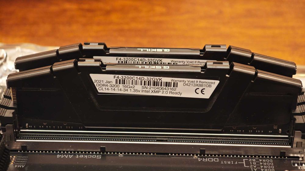 Gigabyte Aorus Master x570 + AMD Ryzen 5900X + RAM 32GB DDR4 G.SKILL