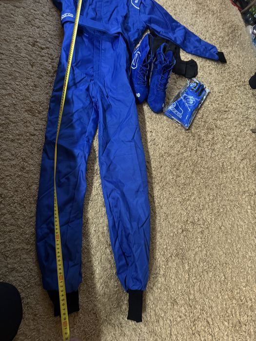 Vand costum complet sparco kart moto xs