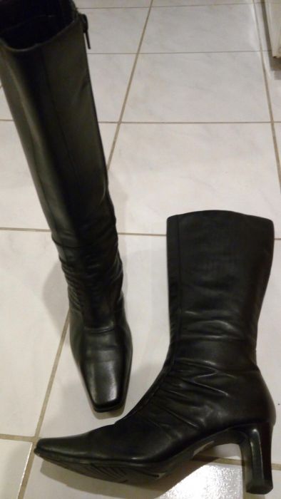 Cizme dama din piele