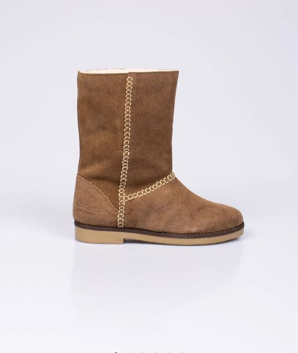 Ghete/cizme NOi imblanite din piele întoarsă nu Massimo Zara 36 NOi!