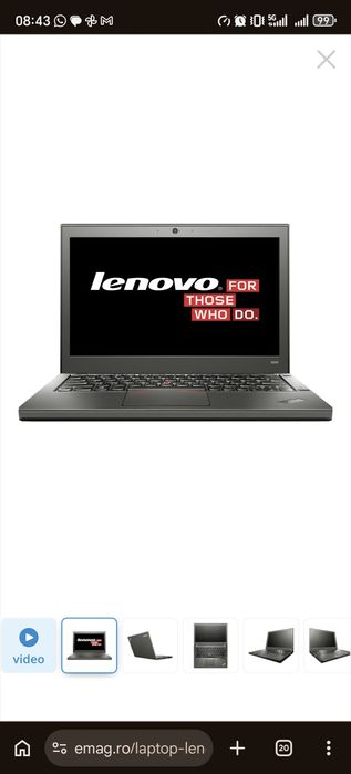 Lenovo x240 i5 gen 4