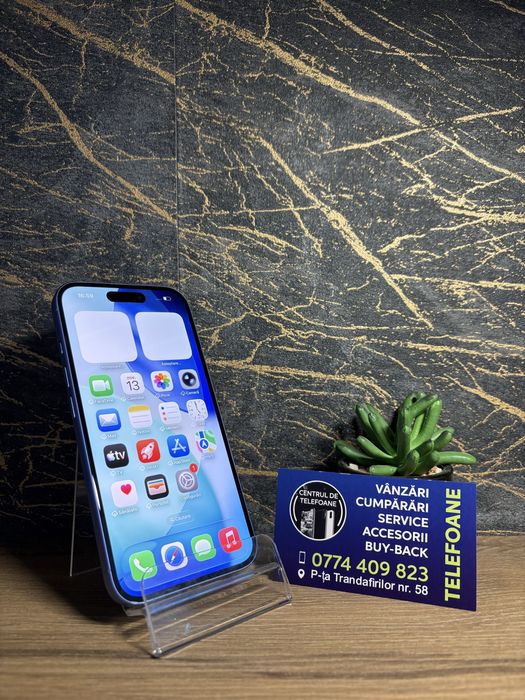Iphone 16 /128 GB/Garantie 2 Ani Centrul de Telefoane/Rate