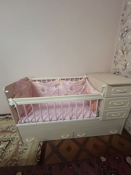 Детский кровать, с бортиками