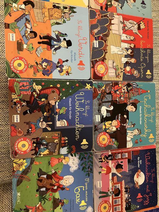 Музикални книжки детски