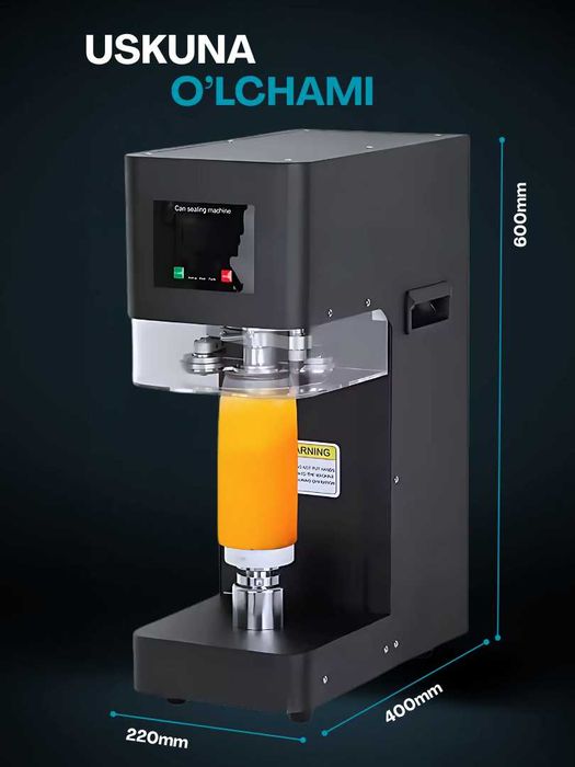 Устройство для укупорки алюминиевых банок и запаиван бутылок