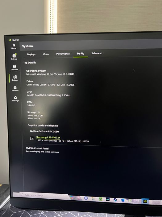 Gaming Lenovo Legion | i7-10700 | RTX 2060 | 16GB RAM | 2.5TB Stocare