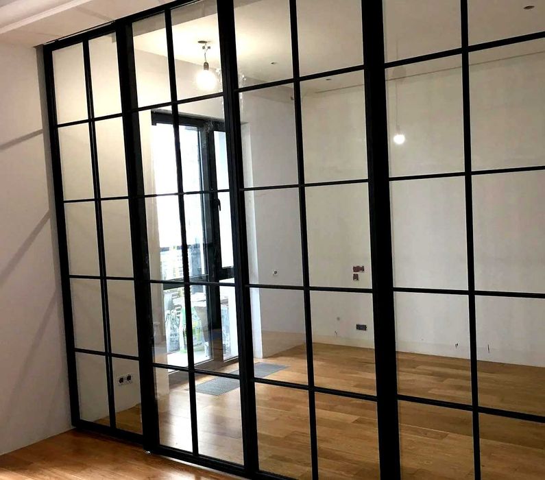 Раздвижные перегородки и двери в стиле Loft