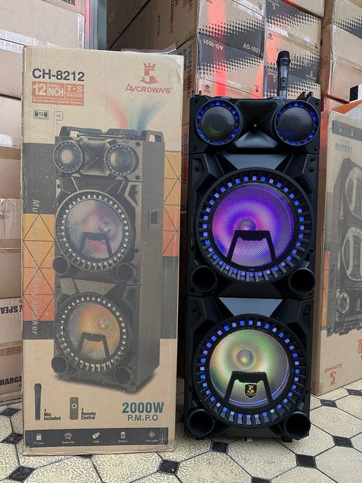 Калонка Avcrowns Karaoke Микрафон Aux Bluetooth