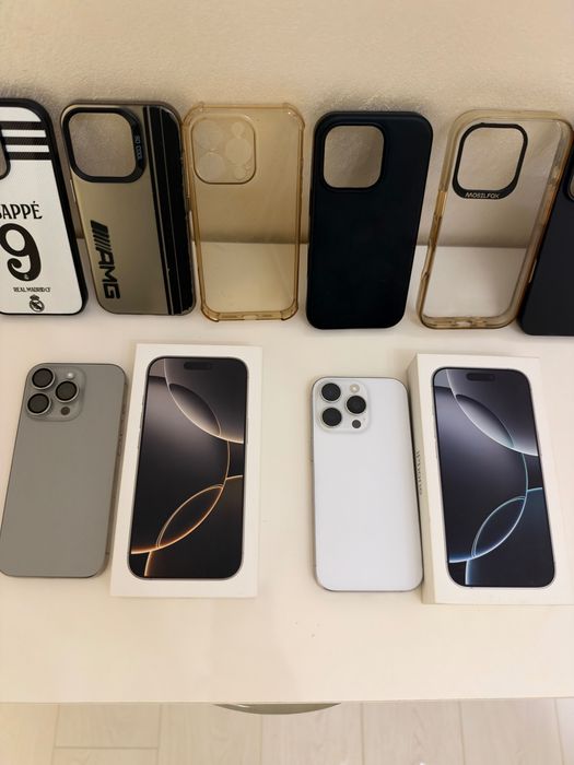 Продавам 2 броя Iphone 16 pro