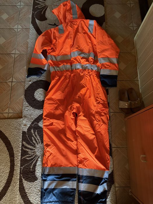 Combinezon de ploaie reflectorizant ignifug PORTWEST HI-VIS BIZFLAME