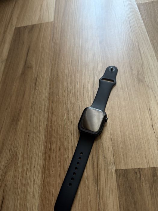 Apple Watch 11, GPS, 42 mm, Jet Black Aluminium Case, Black Sport Band - S/M