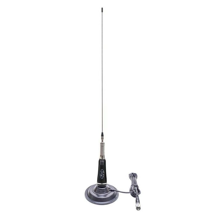 Antena Statie CB PNI LED 2000 90 cm baza magnetica 145mm Iluminare LED