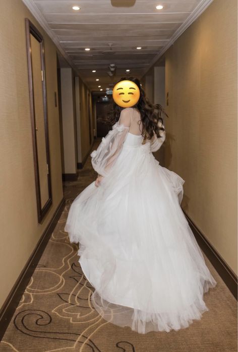 Очень нежное свадебное платье