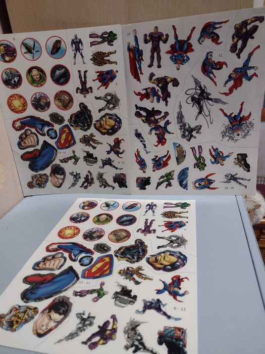 НОВО! Стикери Супермен