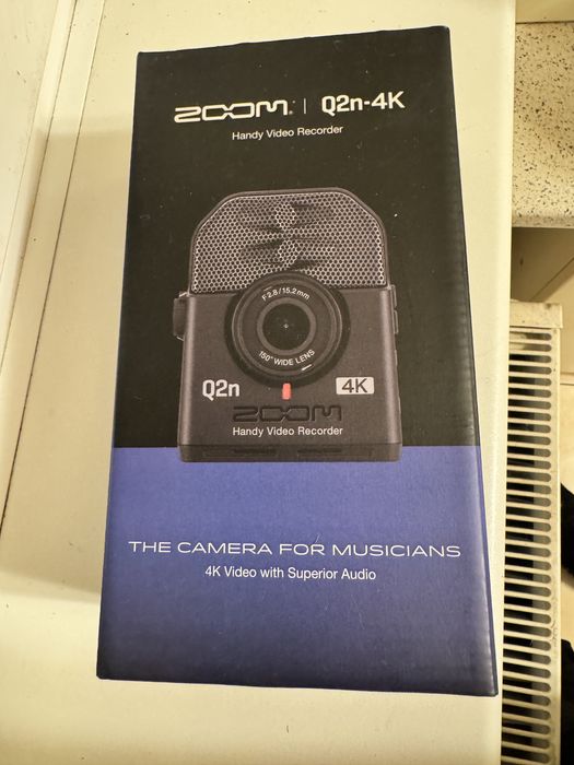Zoom Qn-4k camera video profesionala
