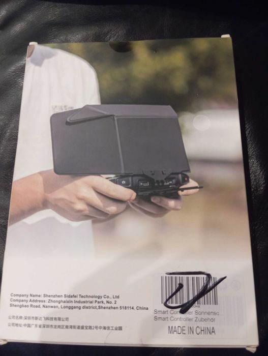 Sun shade for DJI Smart Controlled.