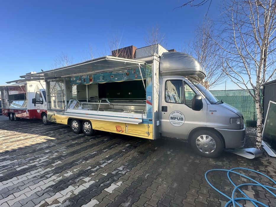 Inchiriere camioneta rulota food truck foodtruck