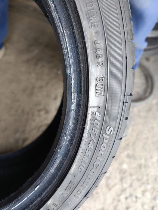 Летни гуми -16цола -205/45-1бр.-55лв."FULDA"