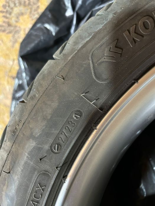 Jante originale audi cu anvelope vara aproae noi