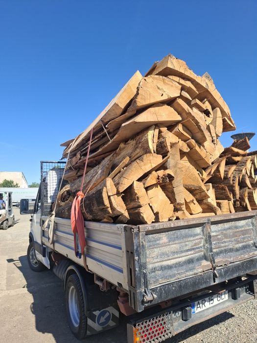SUPER OFERTĂ-Lemne de foc din esență tare la legătură