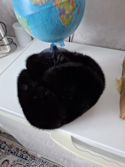 Норковая гапка почти новая