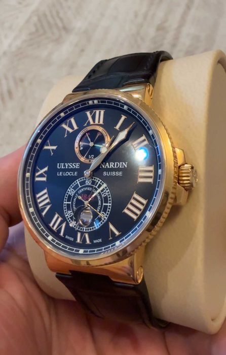 Ulysse Nardin Maxi Marine Chronometer – 18K Rose Gold