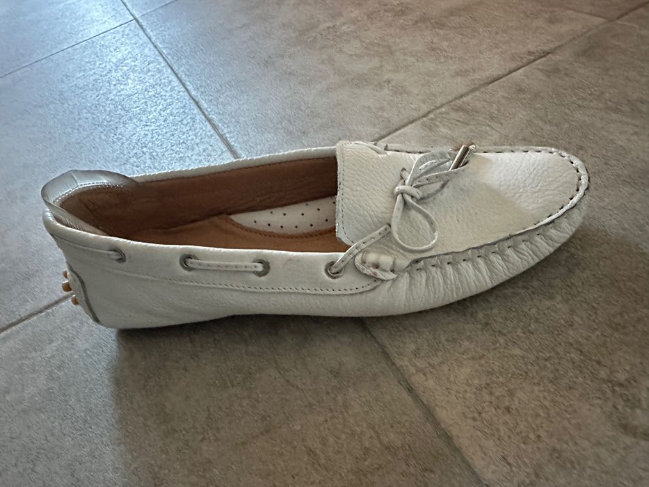 Balerini damă piele naturala