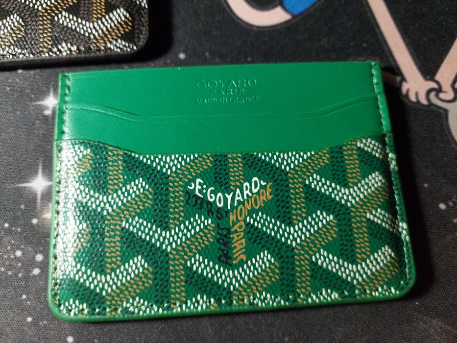 Goyard portofel card holder full box