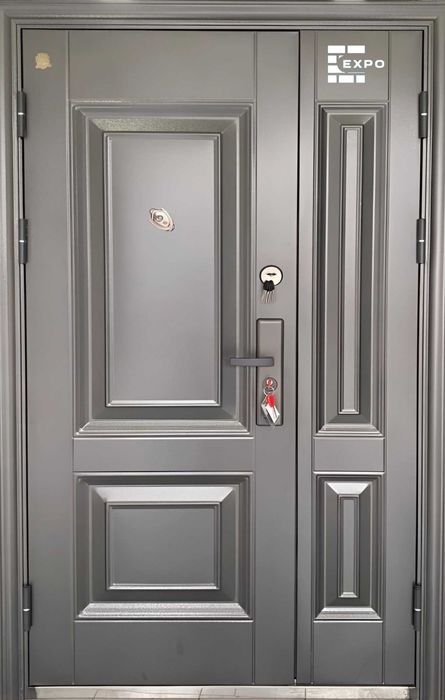Межкомнатные мдф двери Входные железные двери-optom Temir eshik Mdf