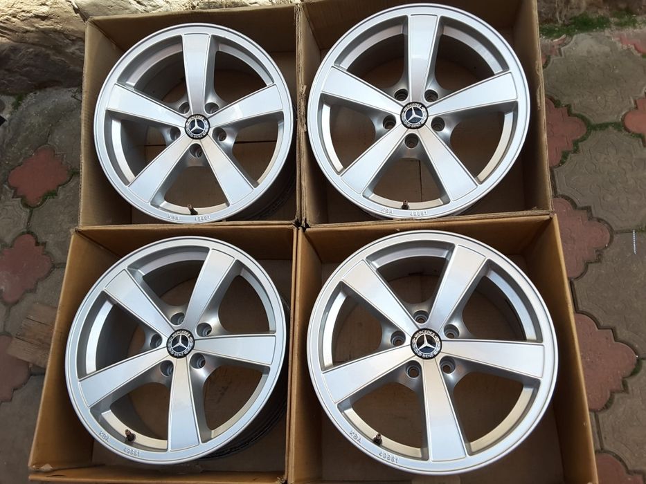 jante aliaj 17; 5x112; Mercedes E class w211, w212, w213