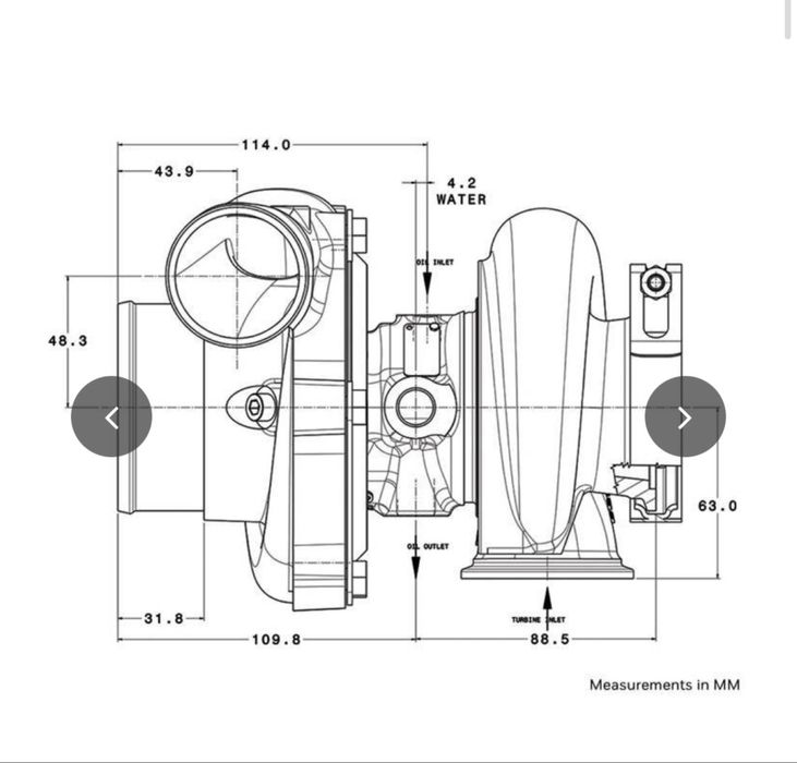 Турбо Гарет Garrett Turbocharger GTX2867R GEN II